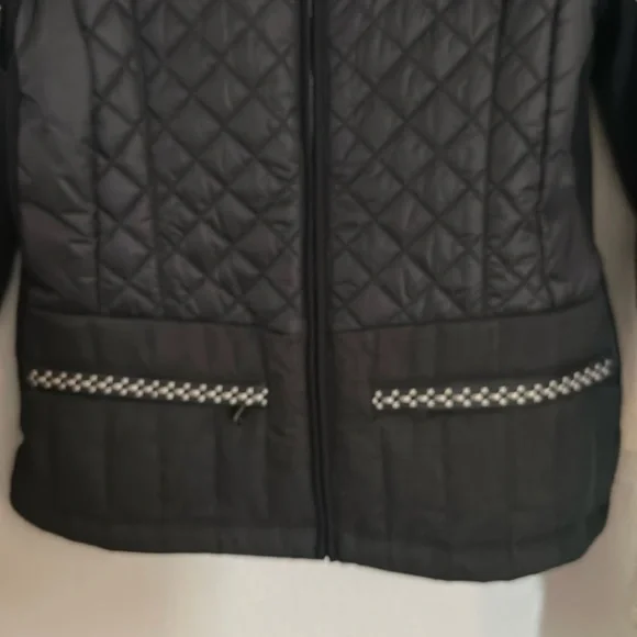 Alp-n-Rock black Courcheval faux fur jacket 2 - Picture 9 of 17